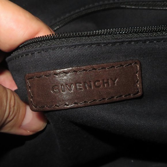 Givenchy Nightingale Small Bi Color Black Brown Lambskin Bag - Picture 7 of 15
